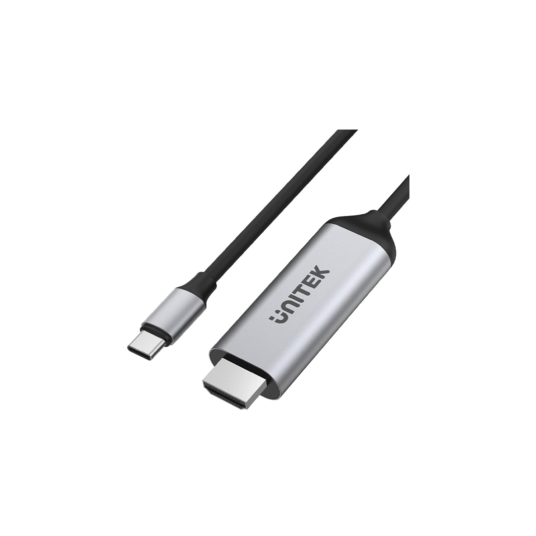 كابل Unitek V1423B USB-C إلى HDMI 8K بطول 1.8 متر كابل Unitek V1423B USB-C إلى HDMI 8K بطول 1.8 متر